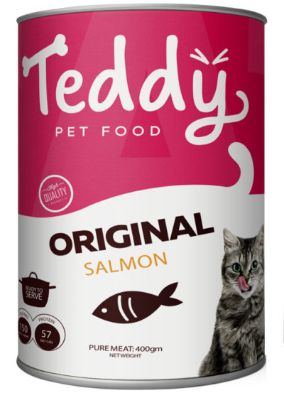 Teddy Original - Ideal For Optimal Health And Longevity - Salmon